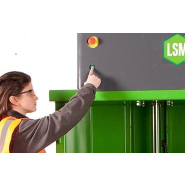 Presse à balles moyenne, V8 - Compacteur vertical pour volumes moyens de déchets recyclables._1