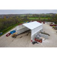 Bâtiment de stockage industriel grande portée (40-60 m) - Structure acier haute résistance neige/vent - Montage rapide_1