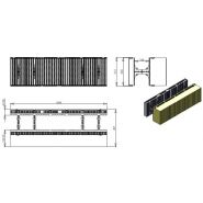 Coffrage isolant pignon - Reverbloc - épaisseur 40cm - R = 7.18_1
