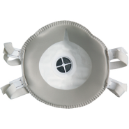 Demi-masque jetable FFP3 - Protection contre aérosols solides et liquides - Boîte de 5 masques_1