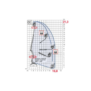 Nacelle araignée avec hauteur de travail 21.2 m - LEOPARD COMET_1