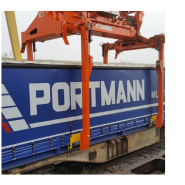 Spreader 40' pour portique - avec verrous et pinces pour manutention_1