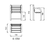 Chaise plus senior ergonomique en tube acier galvanisé - Réf MB352 - MB352TM - MB352TV_1