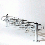 Extension support cycles Déco 6 places composable double face - Mercure - acier galvanisé - réf. 820706_1