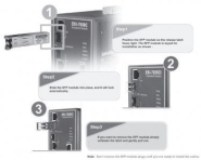 Module SFP fibre optique 1000Base-XD SingleMode -40°C à 85°C - 50km - Référence: SFP-GXD/LCI-50E_1