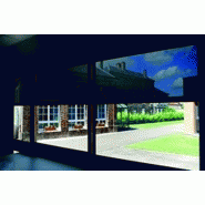 Store vertical modèle Impérial Storistes de France - coffre compact en aluminium - toiles solaires ou occultantes - garantie 5 ans_1