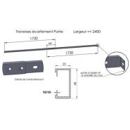 Traverse ecartement téléscopique 2x1,80m- spadone_1