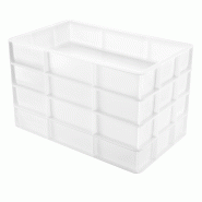 Bac à pâtons 530x325x90mm GN1/1 blanc Gilac_1