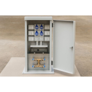 Borne de distribution d'énergie fixe ICEBERG - 50kg - version urbaine et marine - inox AISI 304/316