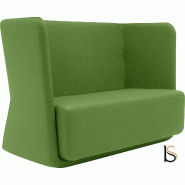 Canapé Softline Basket- 2 places - Feld vert 848, Standard_1