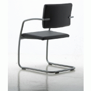 Fauteuil visiteur Zoom - Sokoa - Noir_1