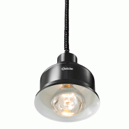 Lampes chauffantes rétractables buffets et comptoirs Noire | Bartscher - 114273_1