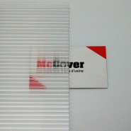PLAQUE POLYCARBONATE ALVÉOLAIRE 6MM - COLORIS - TRANSLUCIDE, LARGEUR - 105 CM, LONGUEUR - 2 M_1