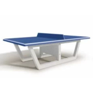 Table Ping Pong en béton armé - conforme NF EN 14468 - Verte ou Bleue_1
