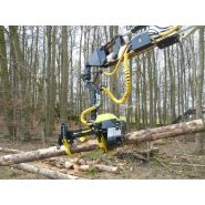 AFM 400s - Tête d'abattage télescopique multifonctionnelle - AFM Forest - Ouverture max. couteaux 360 mm_1
