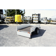 Remorque modulaire et étanche à 1 essieu 750 kg sans frein avec bâchage sur mesure - humbaur - 1374_1