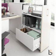 Caisson maxi rangement - MDD. - Blanc, Oui, Droit_1