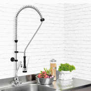 Douchette monotrou avec mitigeur 2 vannes et robinet PREMIUM+_1