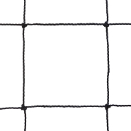 Filet de volley ball scolaire noir en PE 2 mm avec câble de 12m et bande blanche - Pratique du volley-ball en milieu scolaire ou club_1