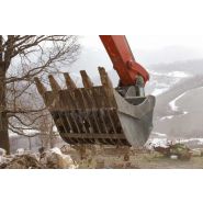 Godet squelette GSQ18-500AS - Uniter45 - 500 mm pour minipelle 1,2-1,8T_1