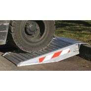 M040b3/08shf - Rampe d'accès pour conteneur en aluminium - rampe de chargement 800 mm - strie antidérapante_1