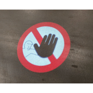 Signalisation lumineuse sans usure ni recouvrement