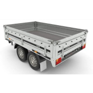 Remorque roues dessous - 2,54 x 1,53 M - 1500 KG - MARTZ HOCHLADER 250/2C_1