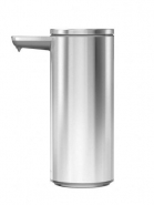 Distributeur de savon automatique - Simplehuman en acier inoxydable brossé, rechargeable par USB - Réf. 112196_1