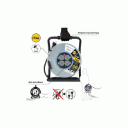 Rallonge electrique enrouleur platine fixe 3g2.5 - 40m_1