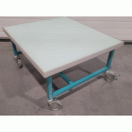 Table sur roulette pour incubateur BINDER 85 x 76 x 44,5cm_1