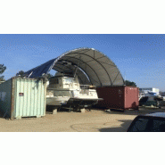 Tente de chantier ingénieux / pliable  / 6 x 9 x 5.80m_1