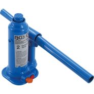 9881 - Cric à vérin hydraulique - BGS Technic - capacité de chargement 2T, avec soupape de sécurité et tige de piston télescopique_1