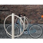 Arceaux vélos Noréa - Citynox - diamètre 104 mm - hauteur 1200 mm - fixations à sceller ou sur platine_1