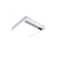 Caisson de saillie 30x30cm - aluminium blanc - réf kitsai303 - pour panneaux LED_1