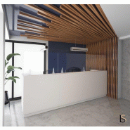 Grande banque d'accueil Delta Plus - Mobel Linea - Blanc, 544_1