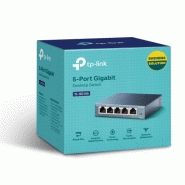 Switch RJ45 5 ports 10/100/1000 Mbps TP-Link - Design compact et transfert rapide de fichiers volumineux_1