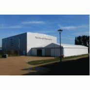 Tente de stockage i-novation / structure démontable en aluminium / couverture multi-éléments en pvc / ancrage au sol avec platine_1