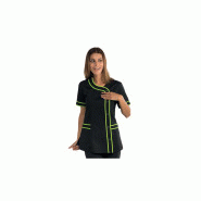 Tunique femme casacca brasilia noire vert isacco taille xl_1