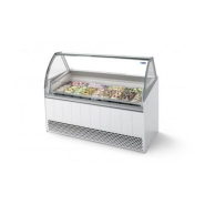 Vitrine à crèmes glacées froid ventilé pour chr, traiteurs, boulangeries, pâtisseries, marchands de glace et snacks - bermudaview isa_1