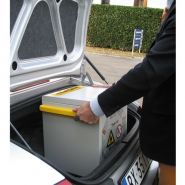 Armoires de stockage pour produits inflammables et radioactifs - Exacta Safety Storage Cabinets - Fermeture automatique du couvercle à partir de 50°C_1