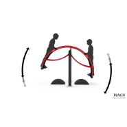 Balançoire à bascule Multipondo réf-8055881 - Hags - pour enfants 5-12 ans, montage en 2 heures_1