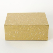 Boite cadeau Epsilon avec fermeture aimantée 27x21x10,5cm or - par 2_1