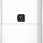 Chauffe-eau électrique Linéo connecté vertical mural blanc carré 100L - Atlantic - 157213_1