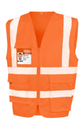 Gilet de sécurité zippé - bandes réfléchissantes - Réf: R477X - EN ISO 13688:2013 - Marque Result_1