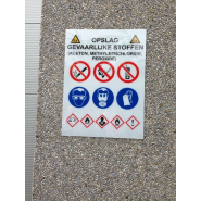 Panneau de signalisation GHS-CLP - Identification personnalisable pour substances dangereuses_1