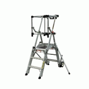 Plate-forme individuelle roulante télescopique 3 à 5 marches - Masterscop_1