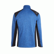 Veste de travail confort - maille molletonnée chinée - 100% polyester - taille L - Réf. 959306_1