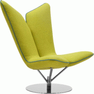 Fauteuil Lounge Angel- Softline - Jaune_1