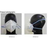 Masque FFP3 - Suzhou Sanical Protection Product Manufacturing Co. Ltd - antipoussière à valve pliable avec filtration 99,9%_1