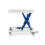 Table élévatrice - Plan de travail en tôle pleine - PEGASE - Charge 300 kg - Hauteur réglable 400 à 1 010 mm_1